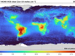 SCIAMACHYv2_HCHO_5Y_2004-2008